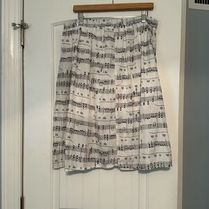 Women’s music skirt